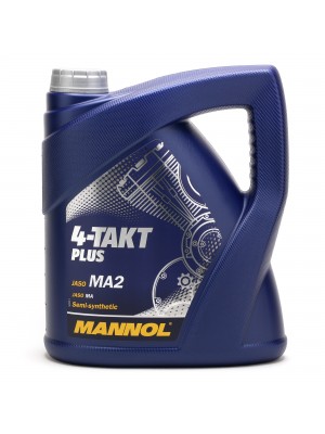 MANNOL 4-Takt Plus 10W-40 Motorrad Motoröl 4l